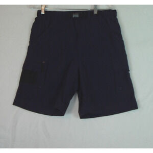 World Wide Sportsman‎ Blue Swim Trunks Size Men's Medium Belted Cargo Pockets